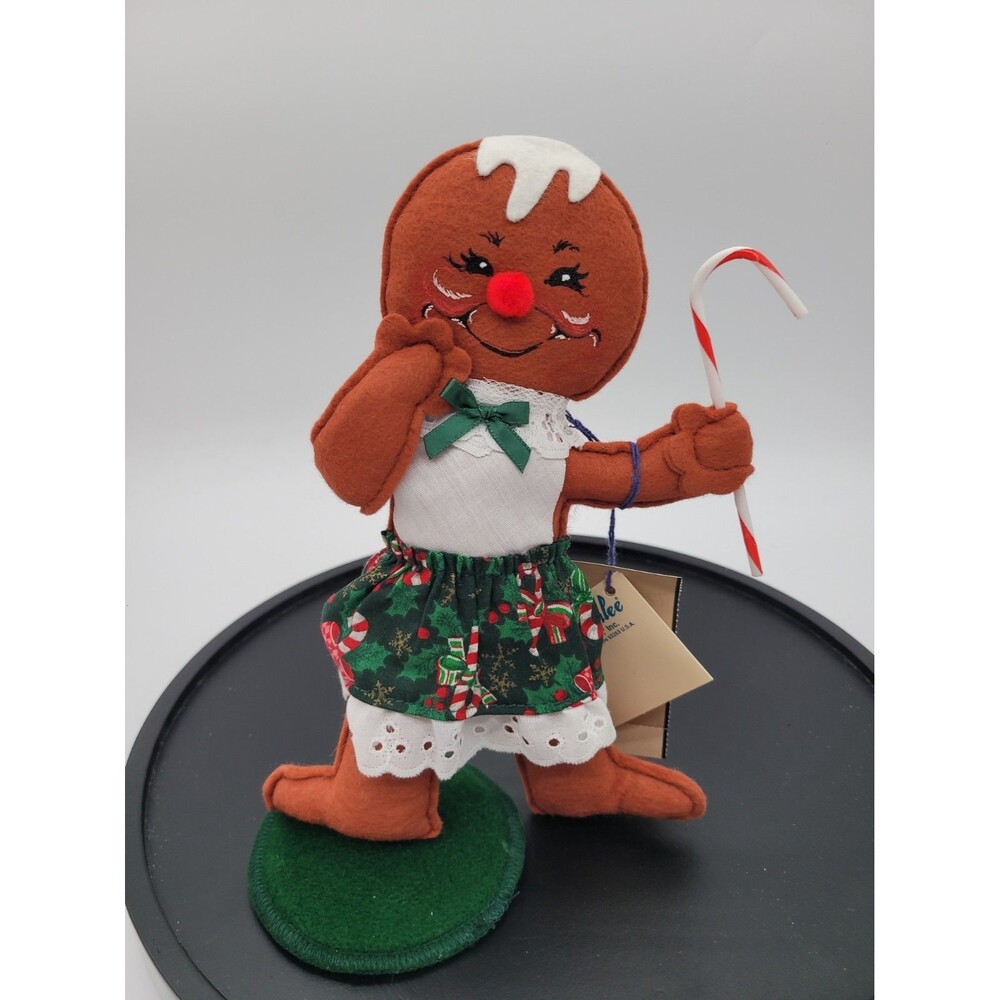 Annalee Doll 1999 10" Christmas Cookie Gingerbread Girl New